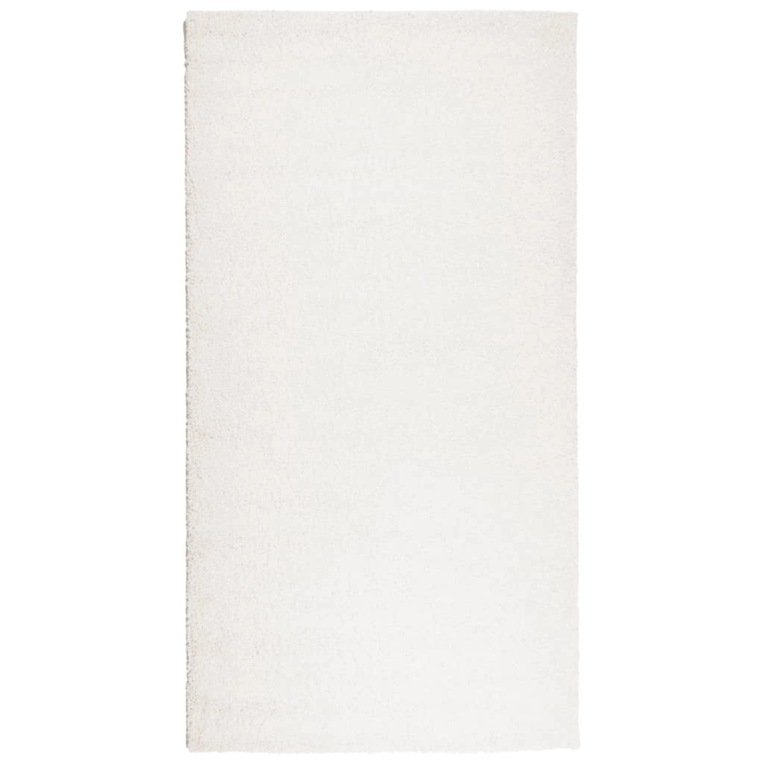 vidaXL Teppich Shaggy Hochflor Modern Creme 80x150 Cm 1954761 günstig online kaufen