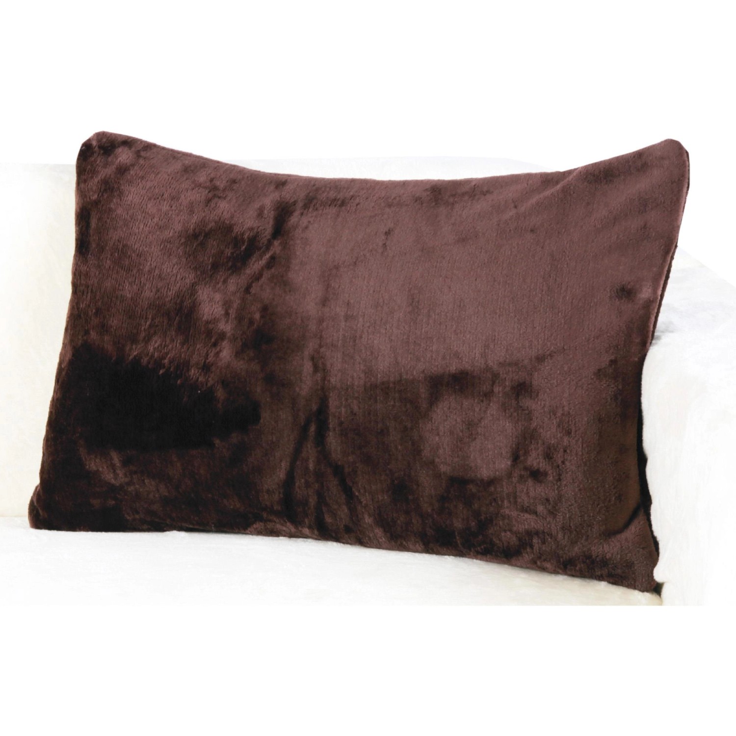 Bestlivings Kissenhülle Kuschel, braun, 40x60 cm. Dekokissen für Sofa und Sessel.