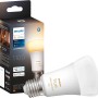 Philips Hue E27 LED-Lampe White Ambiance 1100lm, 1er-Pack, mit Verpackung.
