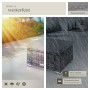 Grauer Tectake Rattan Sitzhocker Bitonto mit hellem Kissen, wetterfest, wasserabweisend und robust für Garten & Terrasse.