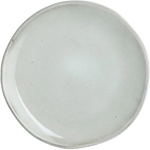 Grauer Speiseteller Tabo von Mica Decorations, Ø 26,5 cm, aus Keramik.
