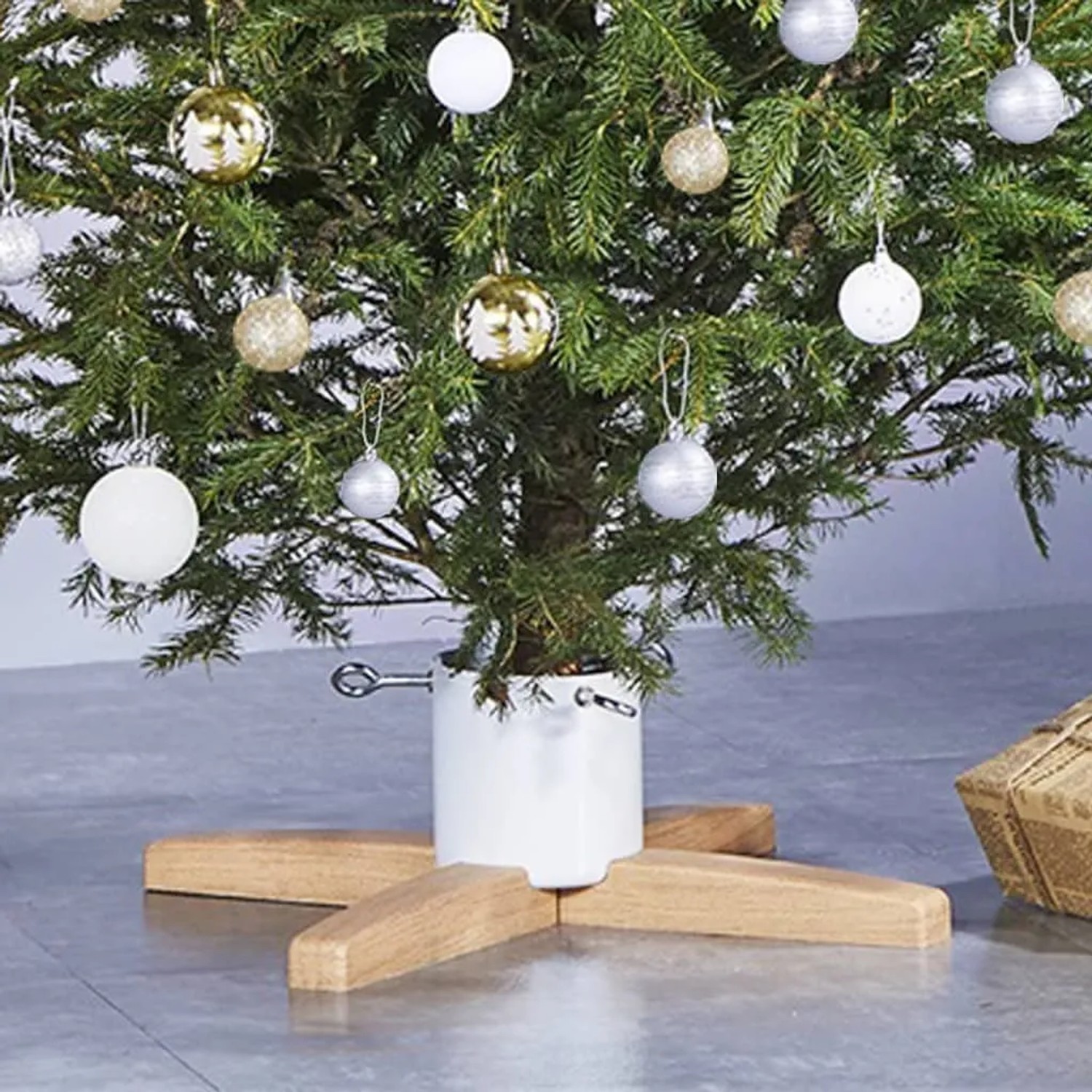 vidaXL Christbaumständer 50-110 mm Stamm 55 x 55 x 15,5 cm kaufen bei OBI