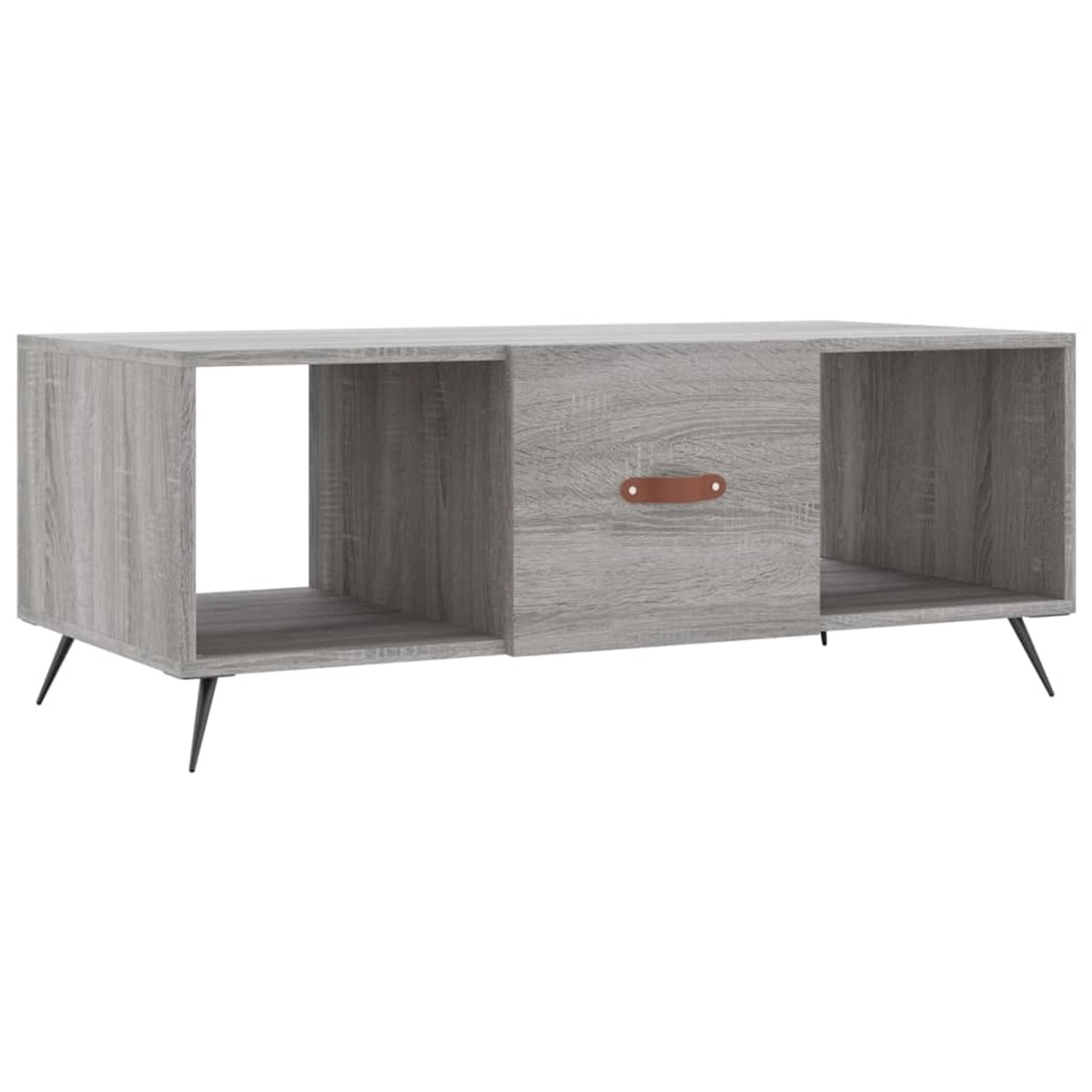 vidaXL Couchtisch Grau Sonoma 102x50x40 cm Holzwerkstoff Modell 10 günstig online kaufen