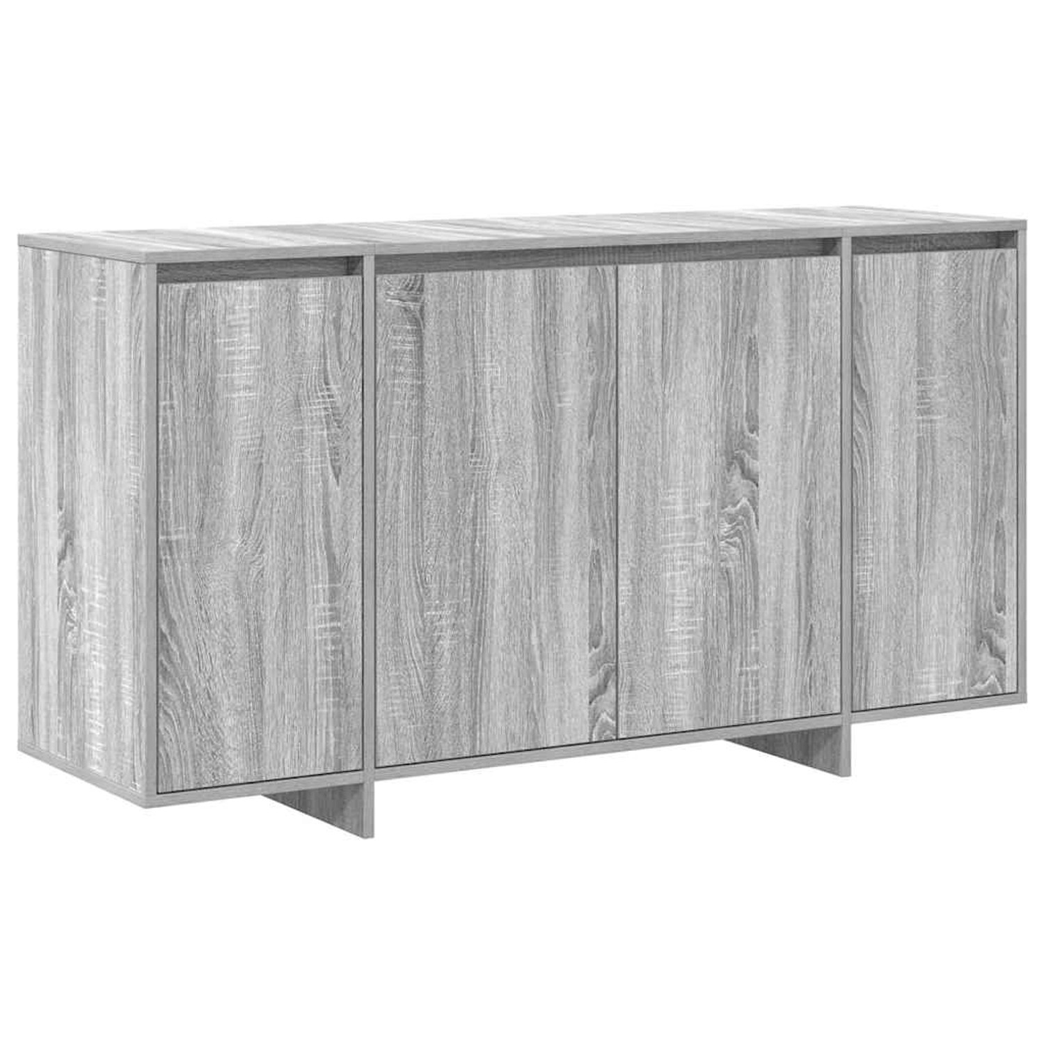 vidaXL Sideboard Grau Sonoma 135 x 41 x 69 cm Holzwerkstoff 3333891 günstig online kaufen