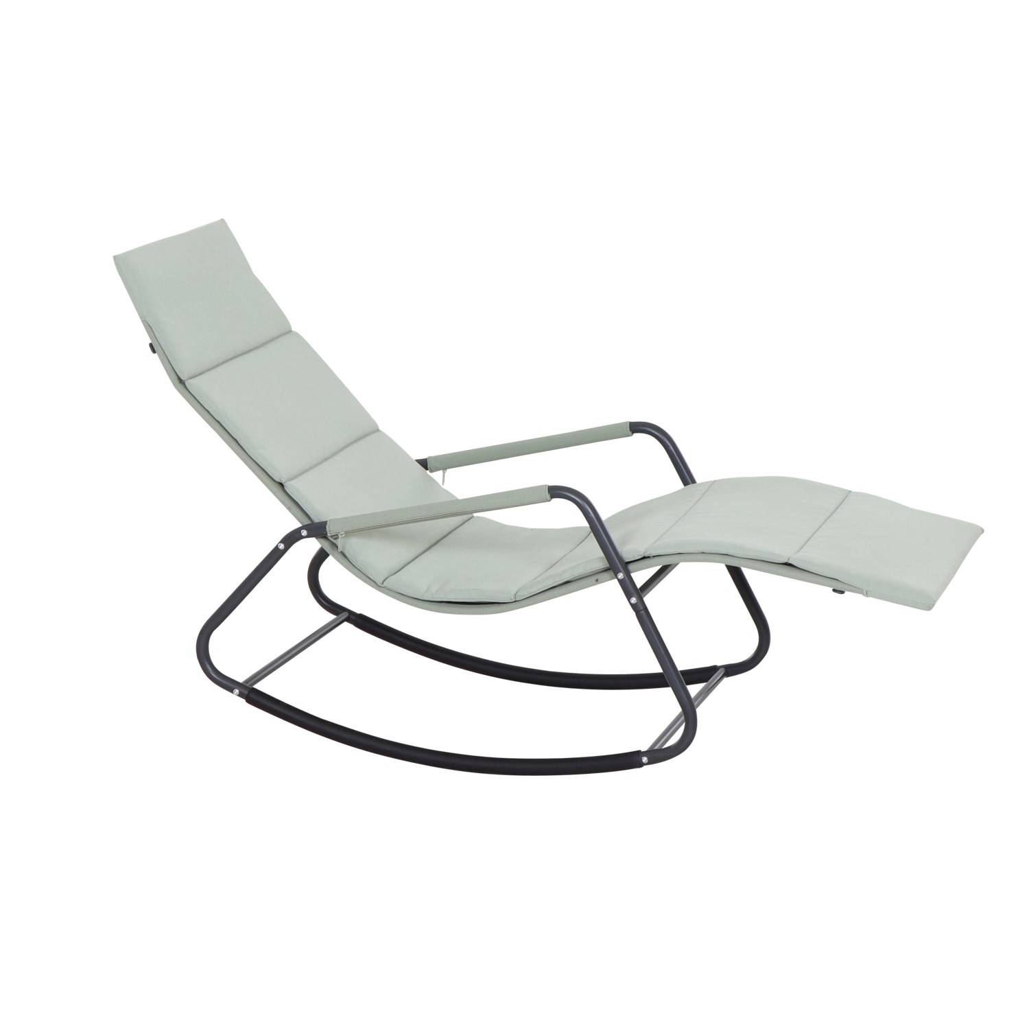 Siena Garden Schaukelliege Aliano 143 cm x 57 cm x 84 cm Grün