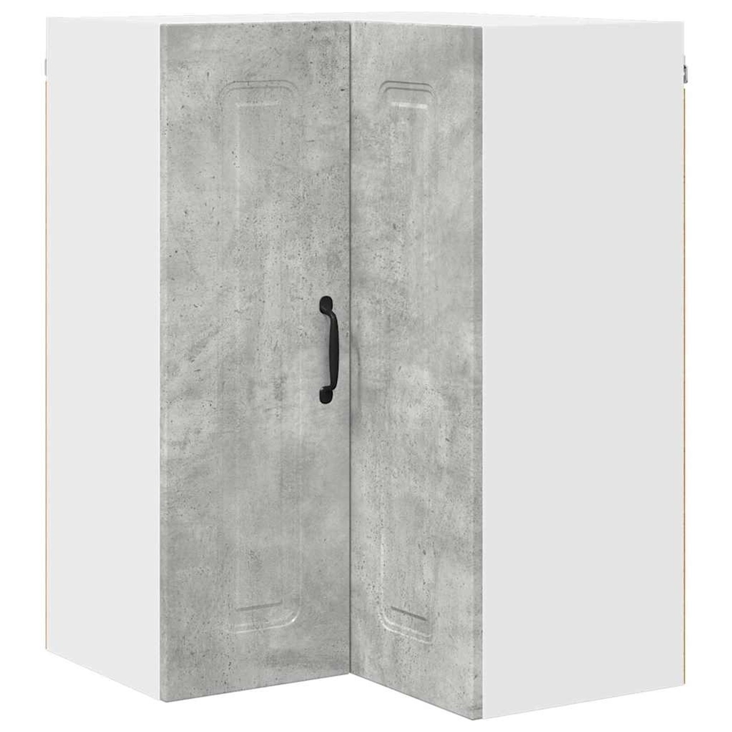 vidaXL Küchenwandschrank Beton Grau 57 x 57 x 80 cm Holzwerkstoff 884727 günstig online kaufen