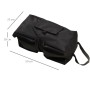 Outsunny Schirmständer-Gewichte, Oxfordstoff, schwarz, L50x B25x H18cm, für sicheren Halt des Sonnenschirms.