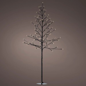 Lumineo LED-Baum 120 cm Schwarz