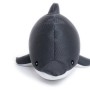 Westmann Pool Buddy Delfin, grau-weiß, als Schwimmtier oder Sitzsack für Spiel & Spaß im Garten.