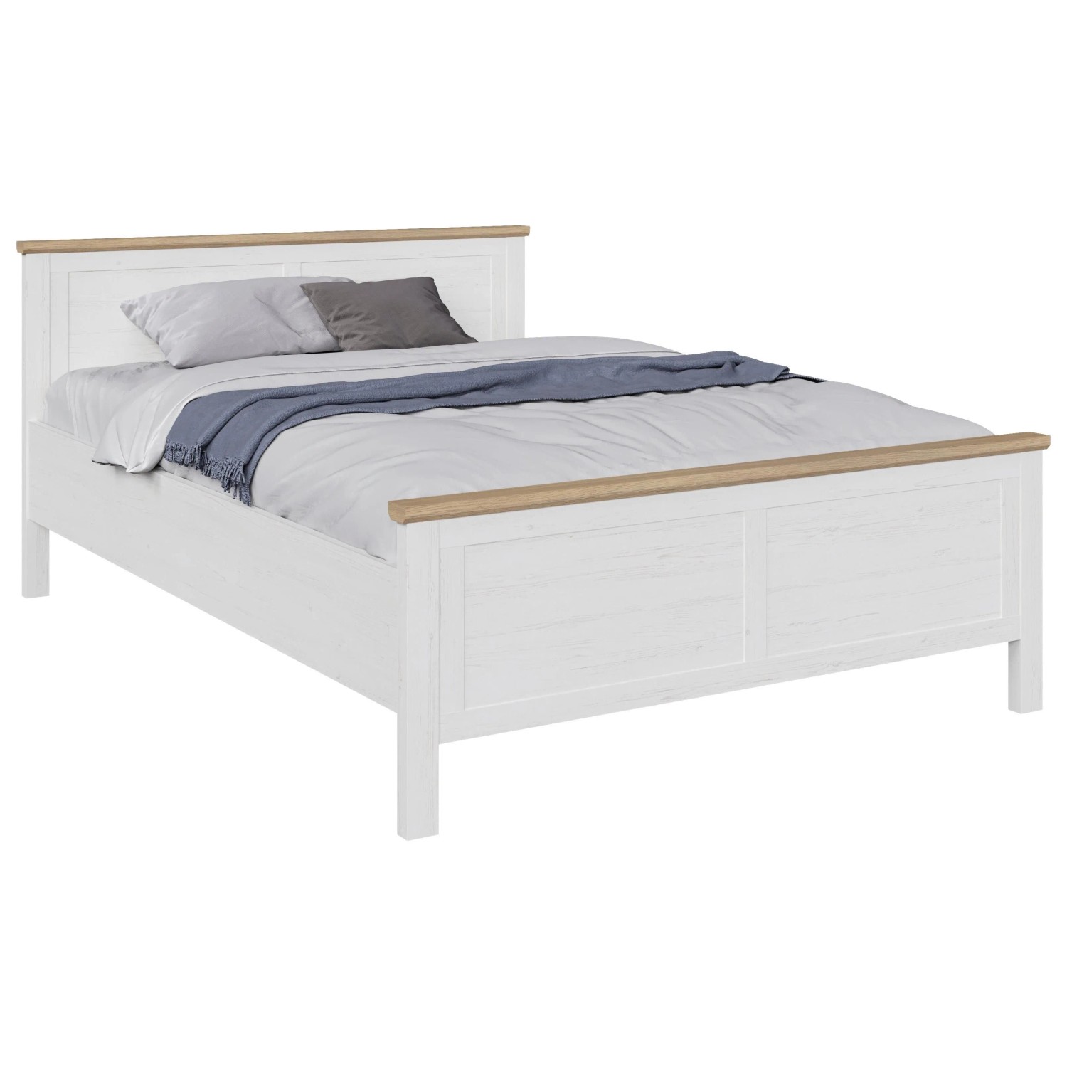 Mömax Bett Korsika Eiche-/Pinienf. ca. 140x200cm