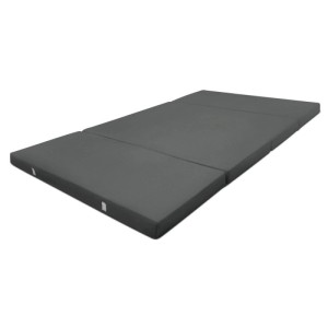 Beautissu Comfort Klappmatratze, 195x120x7cm, Anthrazit, Gästebett