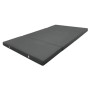 Beautissu Comfort Klappmatratze, 195x120x7cm, Anthrazit, Gästebett