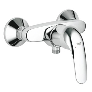 Grohe QuickFix Duscharmatur Start Eco in Chrom für die Wandmontage.