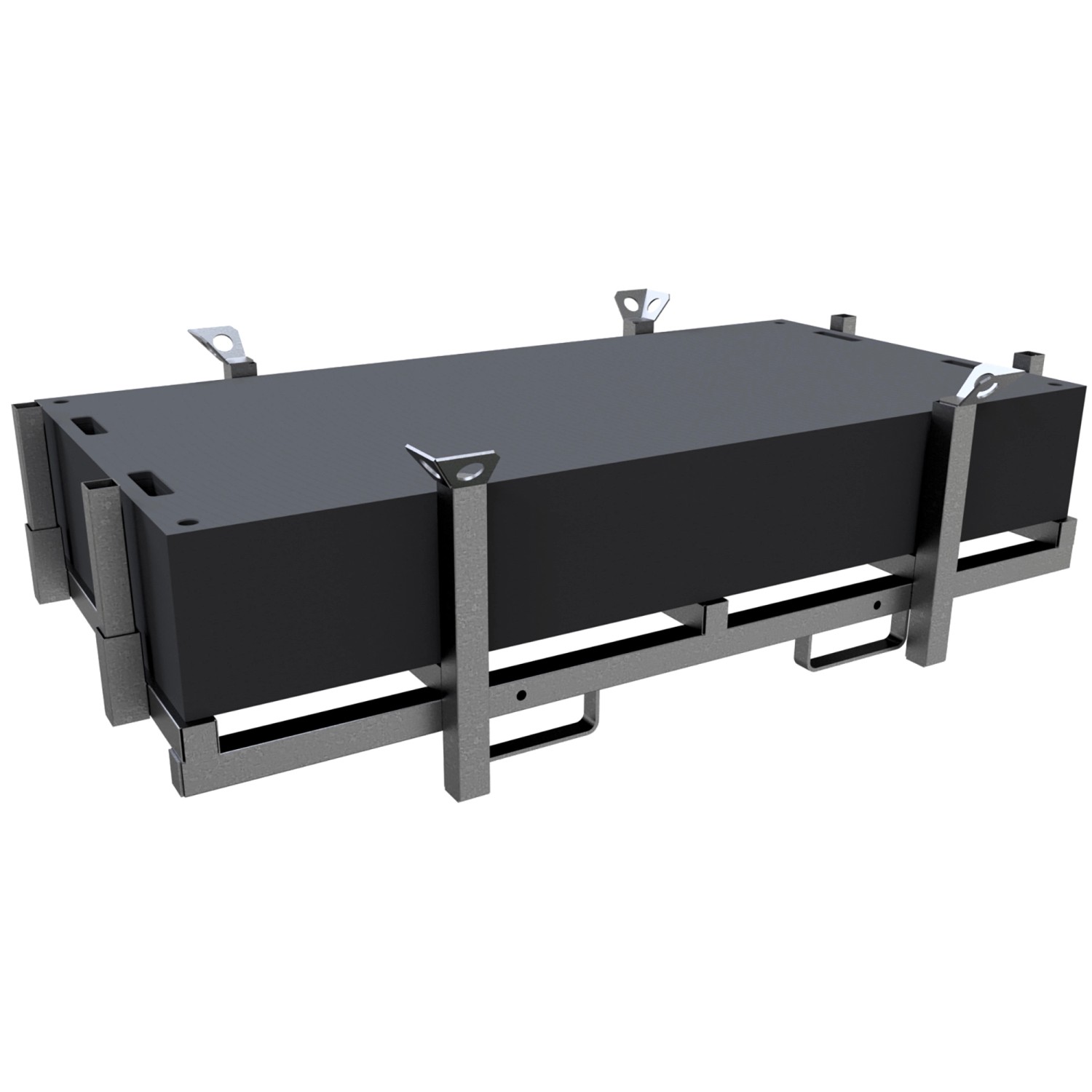 Schake Bodenschutzmatten-Set Schwarz 20-tlg.