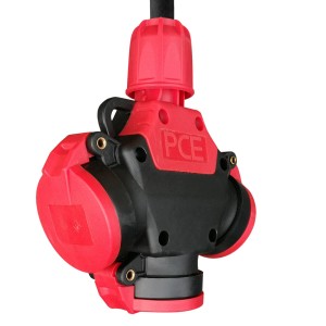 ALLEGRA MID Stromzähler PH10 mit Vollgummi 3 Fach Verteiler Steckdose