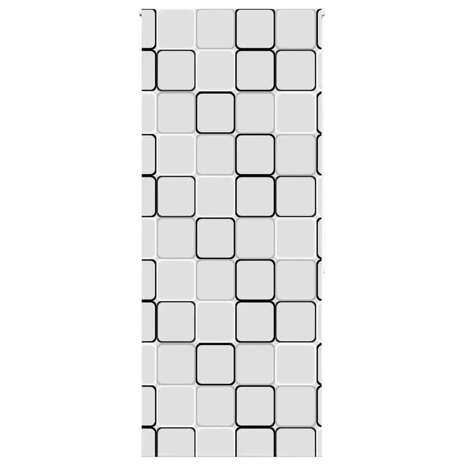 vidaXL Duschrollo 90x240 cm Stoffbreite 86 cm 4014923