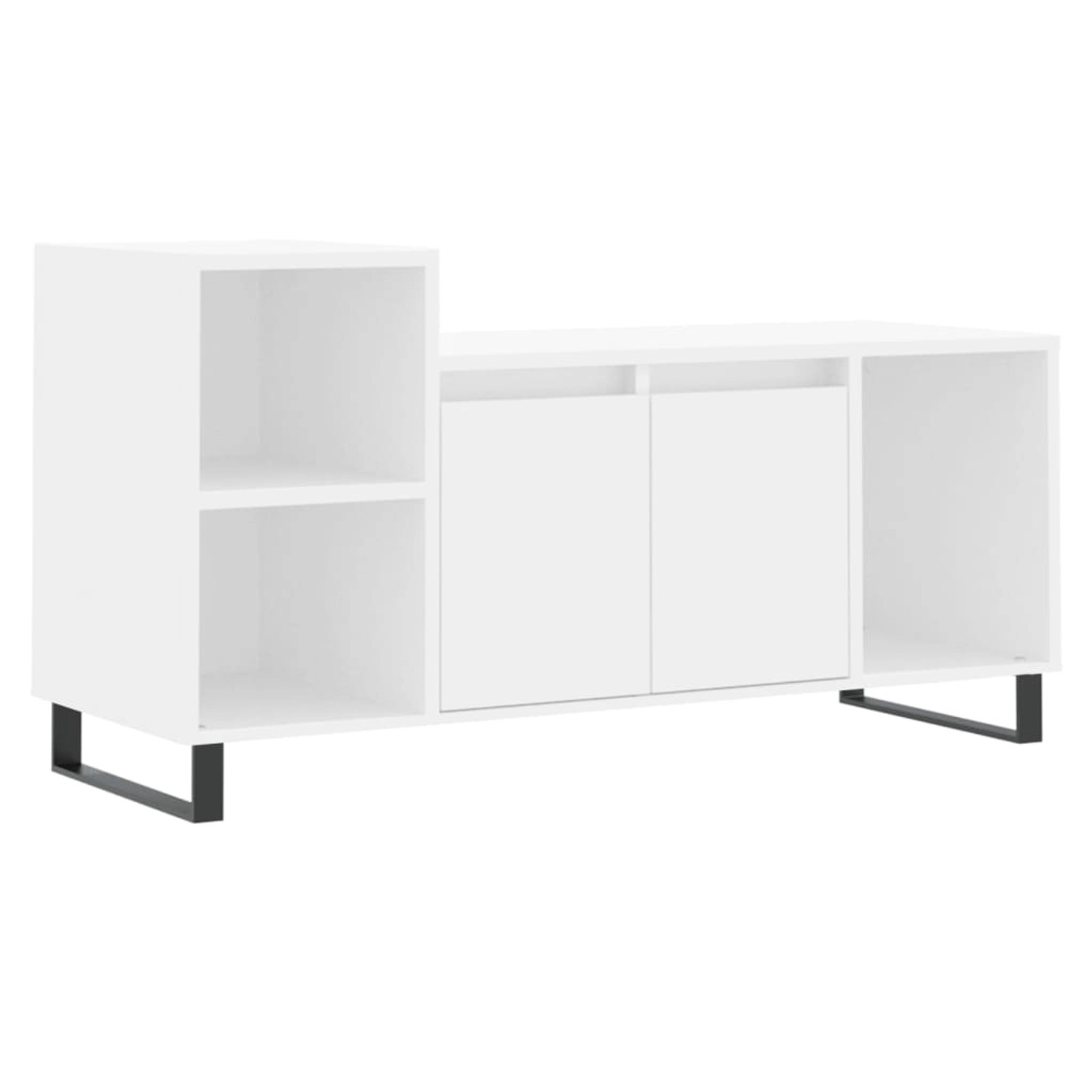 vidaXL TV-Schrank Weiß 100x35x55 cm Holzwerkstoff 831324 günstig online kaufen