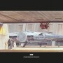 Komar Star Wars Wandbild: Millennium Falke im Hangar mit Crew, 70x50 cm.