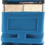 Blaues Schwaiger CAT 6 Netzwerkkabel, 1 m, mit RJ45 Stecker für Computer & Multimedia.