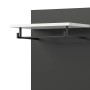 Inn.Furn Garderobenpaneel in Grau und Weiß 45 x 165 cm Cooper_4