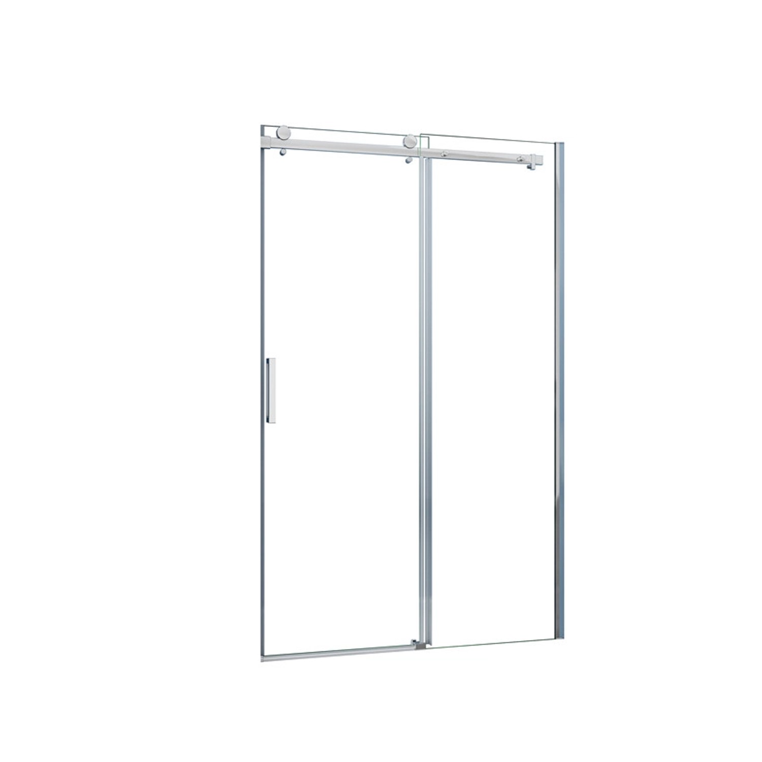 Duschparadies Duschtür Nischentür 155x195cm Schiebetür 8mm ESG Nano Glas Du günstig online kaufen