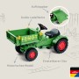 BIG Kindertraktor Fendt mit Ladefläche und verstellbarem Sitz für Kinder von 3-5 Jahren.