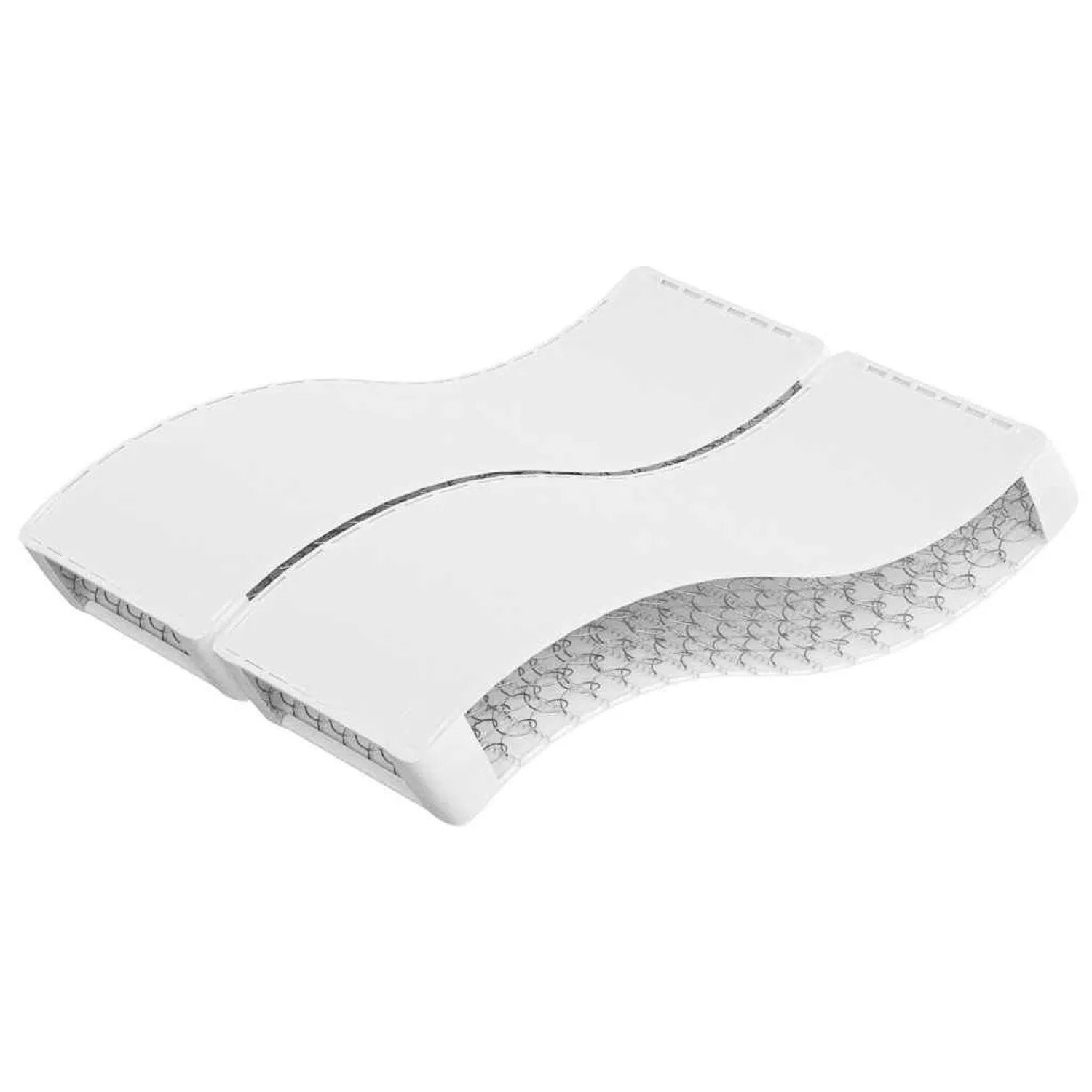 vidaXL Matratze Bonnell-Federkern Mittel 140x200 cm 3206386