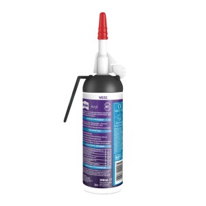 Metylan Dichtstoff Wand & Decke Acryl, 100ml Spender, weiß. Acryl Dichtmasse für Innenräume.