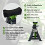 TRUTZHOLM Unterstellbock, 6t Traglast, Stahl, höhenverstellbar für Autoreparatur & Wartung.