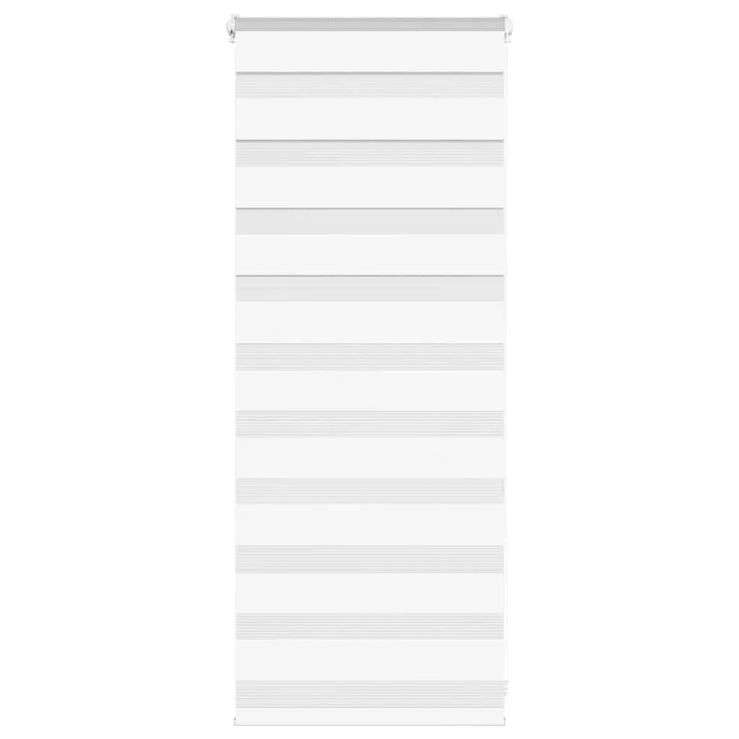 vidaXL Doppelrollo Weiß 55x100 cm Stoffbreite 50,9 cm Polyester 4014720 günstig online kaufen