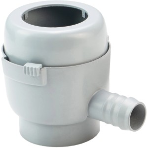 Garantia Füllautomat Mini DN 50-60, grau, für Regentonnen & Wasserzapfstellen.