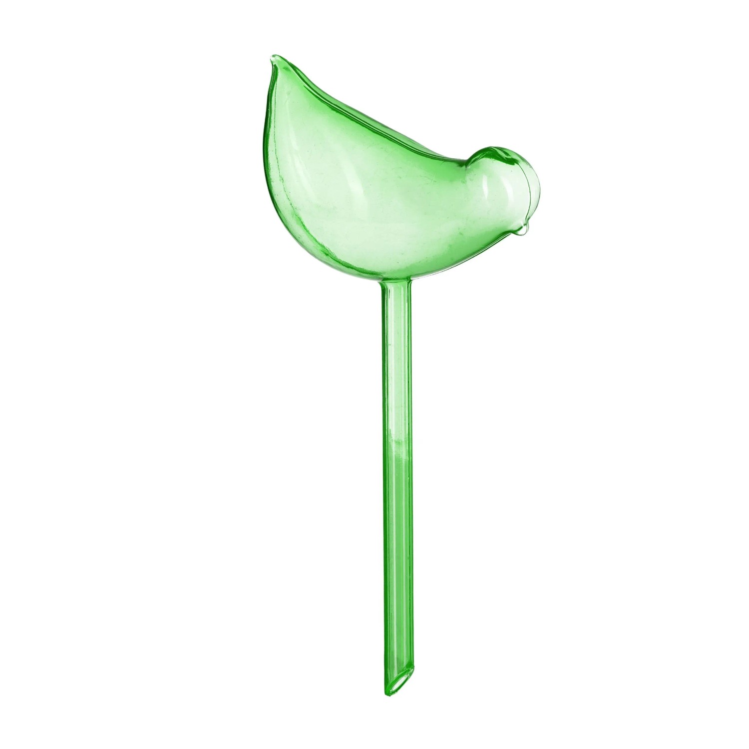 Relaxdays Bewässerungskugeln PVC Grün Vogelform 4er Set 25,5 cm 200 ml