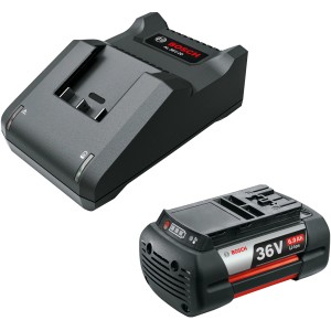 Bosch Akku-Starterset Power For All 36V mit 6.0 Ah Akku und Ladestation.