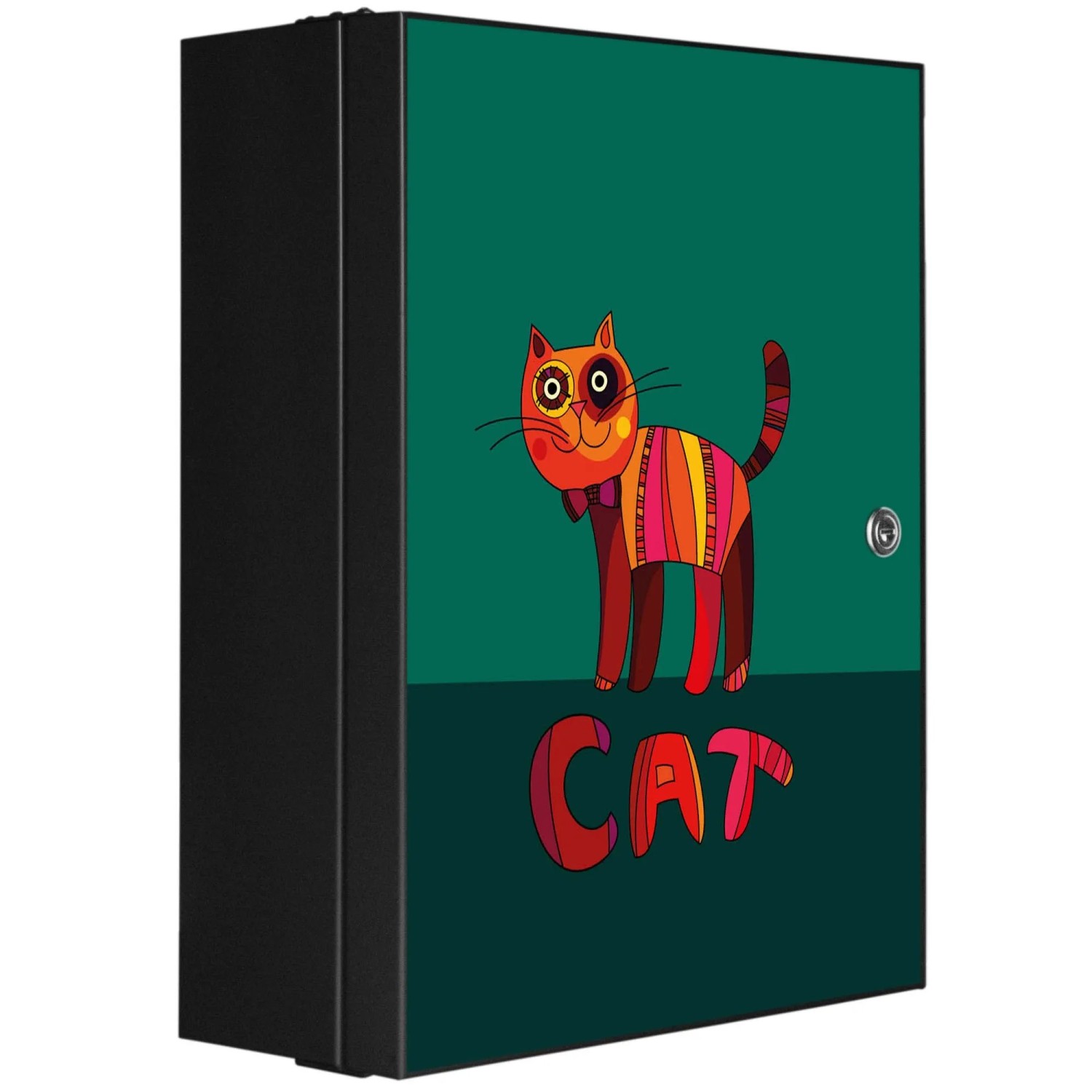 Banjado XXL Medizinschrank Abschliessbar 35x46x15cm Arzneischrank Anthrazit günstig online kaufen