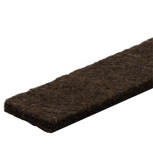 Wagner Filzrolle EH1310, braun, 1000x16x3 mm, für Möbelgleiter und Oberflächenschutz.