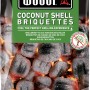 Weber Kokosbriketts 4 kg im Sack: Grillanzünder für lange Grilldauer.