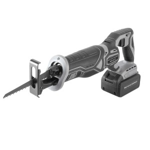 STAHLWERK Akku-Säbelsäge BRS-20 ST mit Akku und Sägeblatt für Holz und Metall.