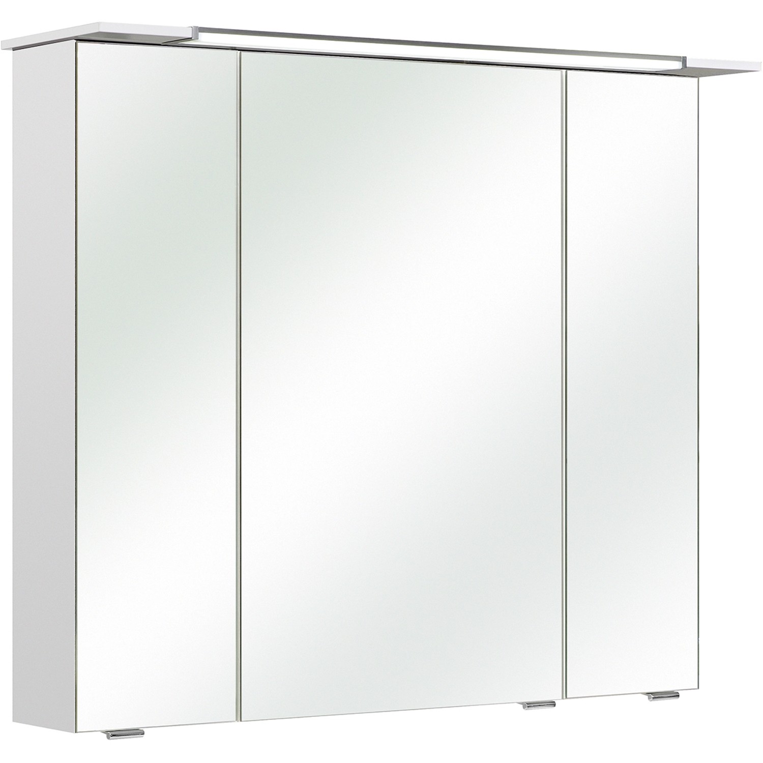 Pelipal Spiegelschrank Einzelartikel Weiß Glänzend 82 cm