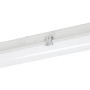 Graue Eglo LED-Wannenleuchte Expert Prime, 119 cm, für Feuchträume und Außenbereiche.