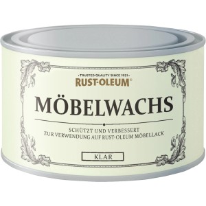 Dose Rust-Oleum Möbelwachs Farblos 400ml für Innen.