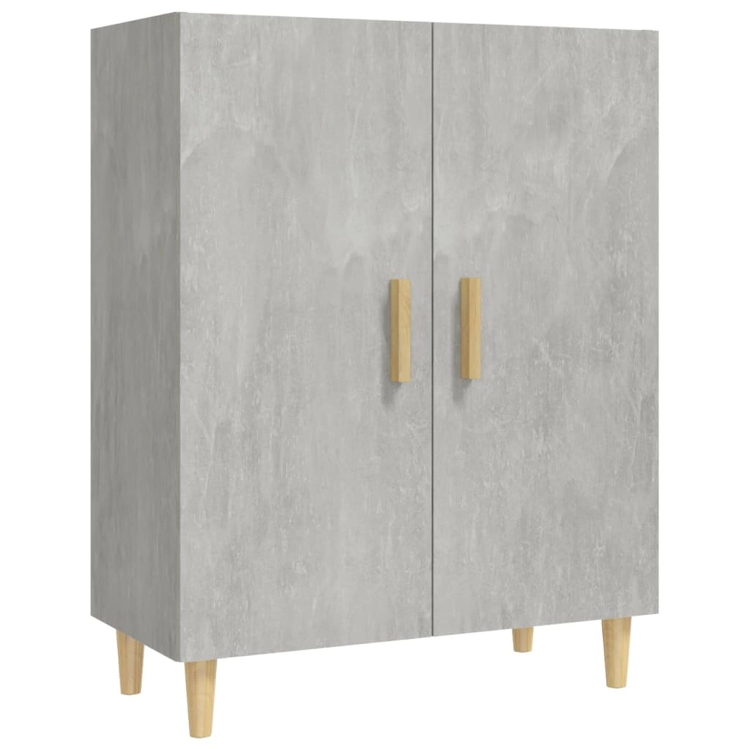 vidaXL Sideboard Betongrau 70x34x90 cm Holzwerkstoff 812100 günstig online kaufen