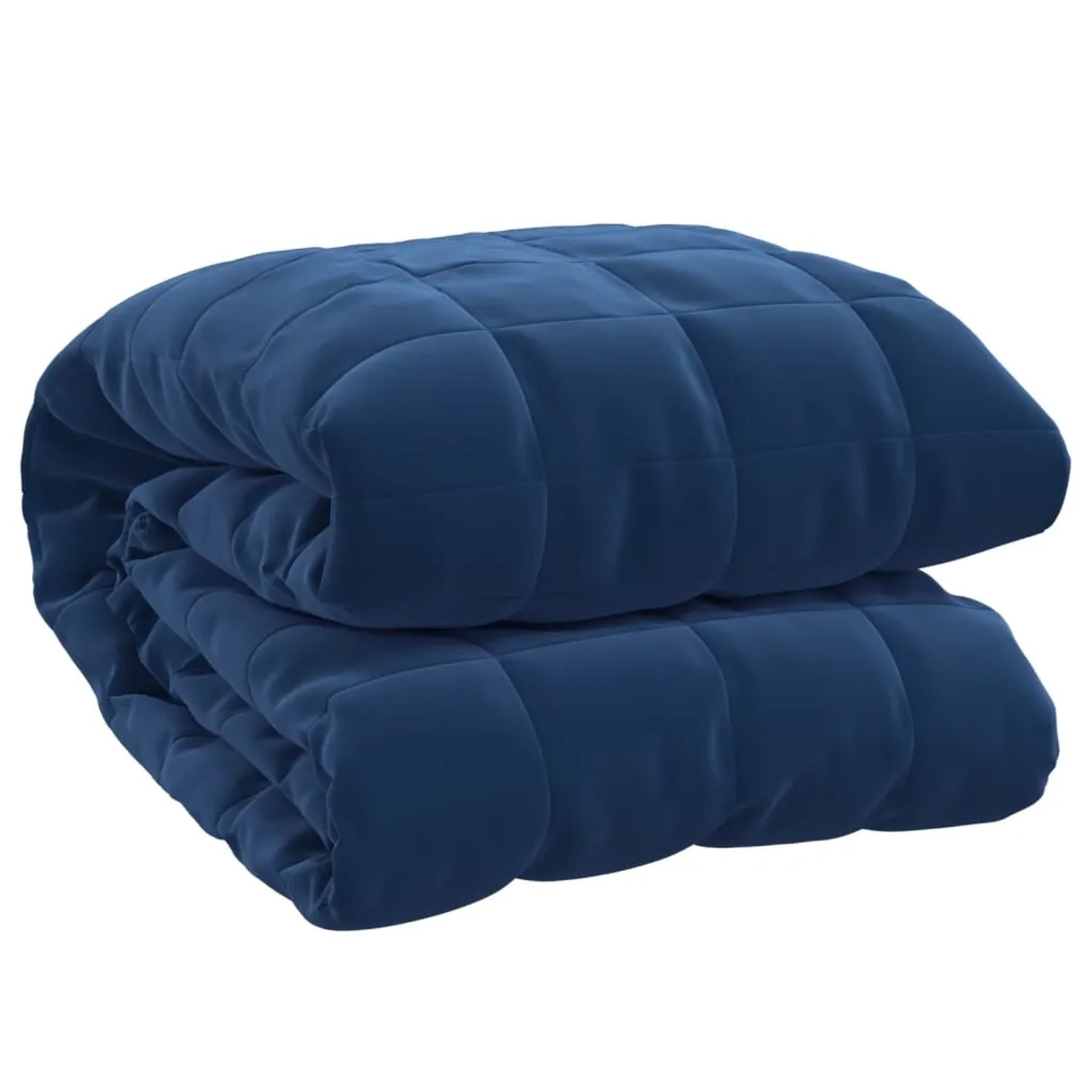 vidaXL Gewichtsdecke Blau 137x200 cm 10 kg Stoff Modell 1