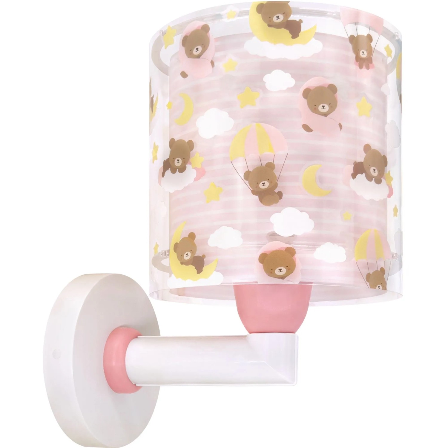Dalber Wandleuchte für Kinder Baby Teddy Rosa Bären