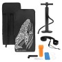 ECD Germany Stand Up Paddle Board Set: SUP-Board Tasche, Pumpe, Paddel und Zubehör.