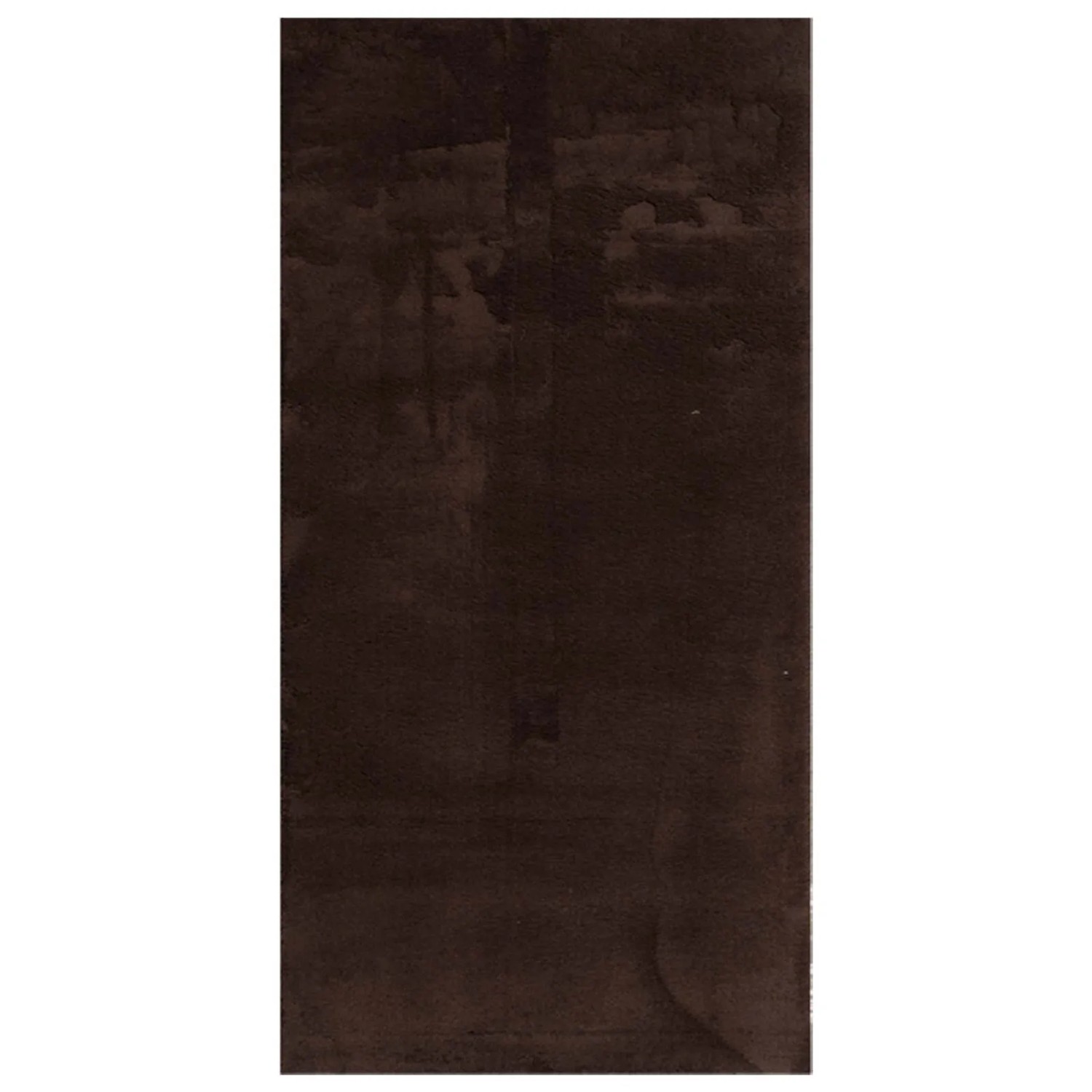 vidaXL Bereichsteppiche HUARTE Braun 200 x 100 cm Polyester 42022466