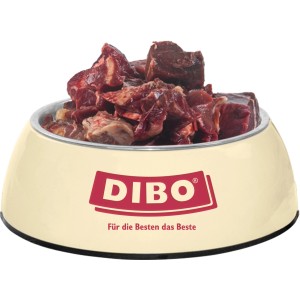 Dibo Hunde-Barf Pferdefleisch im Napf, 1kg Frostfutter für Hunde.