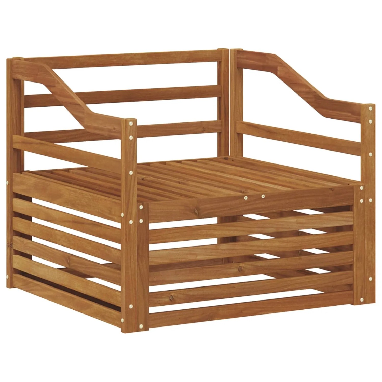 vidaXL Outdoor-Sofagarnitur Massivholz Akazie Natur 3436409