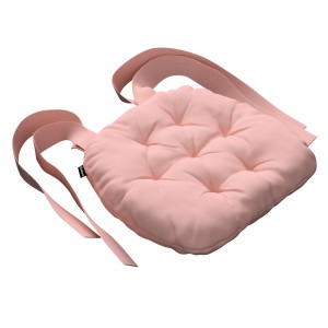 Dekoria Stuhlkissen Martin rosa, 40x37x8cm, mit Schleifen zur Befestigung.