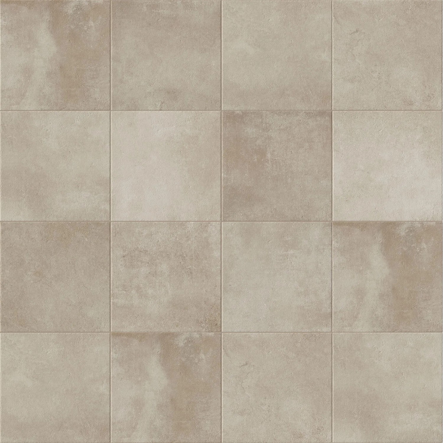 Cersanit Bodenfliese Albergo in Ivory Cream, 42x42 cm, Feinsteinzeug in Natursteinoptik.