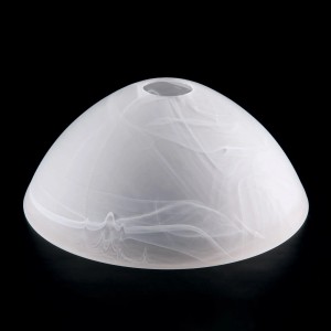 Orion Lightstyle Lampenschirm Alabaster, Ø 25cm, Glas für Lampen & Leuchten.